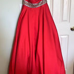 Blush  Size 6 Prom‎ Dress Red Photo 0