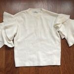 Anthropologie Women’s  Asilio cozy white sweater Photo 2