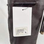 See By Chloe Tall Brown Leather Boots Wool Lined High Heeled Pebbled Size 37.5 Photo 16