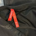 Spanx  Black Faux Leather Leggings Size Large Photo 4