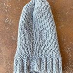 Free People knit baby blue beanie Photo 2