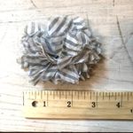 Anthropologie  Set of 2 EUC Women's Boho Hair Clip/Broach/Pin Navy and Gray Photo 3