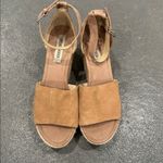 Steve Madden Brown Suede Wedges Photo 1