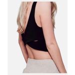 Free People Free‎ People Top Womens X Small Black Criss Cross Back V Neck NWT Photo 1
