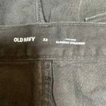 Old Navy  Slouchy-Straight High Rise Jean Shorts Women 22 Black Distressed Cutoff Photo 5