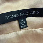 Carmen Marc Valvo Carmen Mar Valvo 1990 Black Beaded Cocktail Halter Dress Size 12. Photo 15