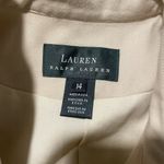 Ralph Lauren  Beige Office Dress Zip Up 100% Worsted Wool Jacket Women's Size 14 Photo 1