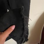 Paige Black Denim Angled Julia Frayed Jeans 29 Photo 8