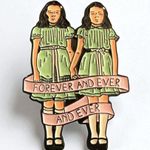 FOREVER AND EVER Grady Twins Shining Enamel Pin NEW NWOT Photo 0