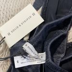 Solid & Striped Nwt  Isabella Denim Bikini lace up Photo 2