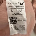 Guess  Roll Tab Y2K Womens Top Sz M Soft Pink Utility Modal Preppy Academia Comfy Photo 8