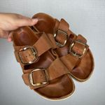 Birkenstock  Arizona Leather Sandals Brown Big Buckle Women's Size 38 or US 7 Photo 1