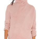 ALLSAINTS Pink Lock Roll Neck Asymmetrical Hem Sweater Womens M Size M Photo 0