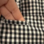 Ann Taylor The Metro Short Black White Mid Rise Gingham Shorts Size 10 Photo 2
