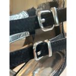 REPORT BRAND Women's Size 9 Strappy Ankle High Heels with Zipper Black Photo 3