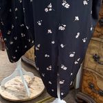 OAK + FORT Black Floral High Low Dress Photo 4