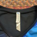 Free People NWOT MOVEMENT RAINBOW RUNNER BLACK LONG SLEEVE RASH GUARD TOP Photo 1