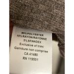 Gentle Fawn Ribbed Knit Sheath Dress Size Large Taupe Brown Mini Cottage Stretch Photo 5