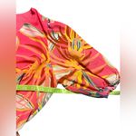 Flying Tomato Pink Tropical Floral Print Romper Size Large Photo 5
