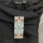 Boohoo NWT Off Shoulder Dress Black Photo 2