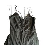 Windsor  women's black wide leg romper size medium with spaghetti straps, nwt Photo 1