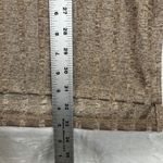 ZARA  Women M Ribbed V Neck Short Sleeve Casual Dress Brown Collection B Photo 2