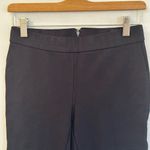 J.Crew Black Pixie Pants sz S Mid Rise Skinny Ankle Cropped Dress Pants Photo 2