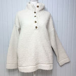 Aerie  Cream Sherpa Pullover Size XS Photo 0
