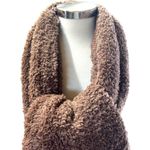 Barefoot Dreams CozyChic Pom Pom Beanie Scarf Set in Chestnut NWT Photo 3