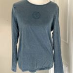 Gymshark Acid Wash Blue  Long Sleeve Tee Photo 0