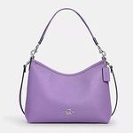 Coach Laurel Shoulder Bag Crossbody In Leather/Silver/Iris CR148 NWT Photo 6