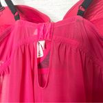 Gilligan & O’Malley Red & Black Lace Babydoll Chemise Sheer Lingerie Size Large Photo 7