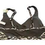 Aerie OFFLINE By Goals Plunge Sports Bra - Gray Leopard Photo 3