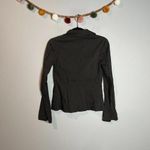 Alice + Olivia  brown linen blend blazer jacket Photo 4