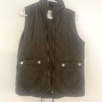 Dry Goods | dark green puffer vest Photo 0