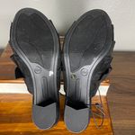 Liz Claiborne NWOB Deanna Mule Open Toe Slide Heels Black Size 8.5M Photo 9