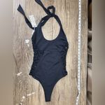 frankie's bikinis  Camilla Black One
Piece Strappy Knotted‎ Swimsuit Size xs NWT Photo 3