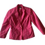 Sag Harbor Silk Blazer Pink Size 8 Photo 2