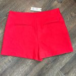 NEW Francesca's‎ Women’s Twill Mini Skort Red Size Large Cute Photo 2