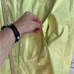 Eileen Fisher yellow cotton rain trench coat, fully lined. Size M, EUC Photo 8