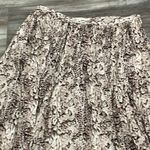 Marie Oliver  Wesley Snakeskin Pleated Maxi Skirt size 6 Photo 3