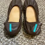 Tieks Chocolate Brown Ballet Flats- size 8 Photo 3