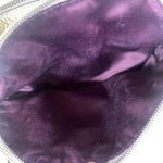 B Makowsky B. Makowsky Cream Leather Satchel Zipper Top Bag Women Photo 6