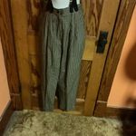 Vtg 80s smarty pants NY plaid suspender pants Size undefined Photo 4