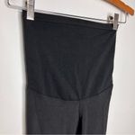 Motherhood  black over the belly leggings size small Photo 2