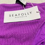 Seafolly  Australia Size 10 Purple Textured Bikini Bottom Photo 3