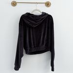 SKIMS  Black Velour Hoodie Jacket 2XL Photo 6