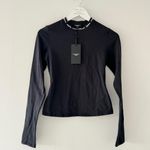 SKIMS Dolce & Gabanna Black Cotton Long Sleeve Photo 5