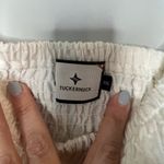 Tuckernut Annie Smocked 100% Linen Elegant White Puff Sleeve Dress Size XXL Photo 4