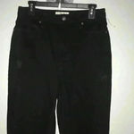 Free People NWOT women's black jean pants size 31 Photo 4